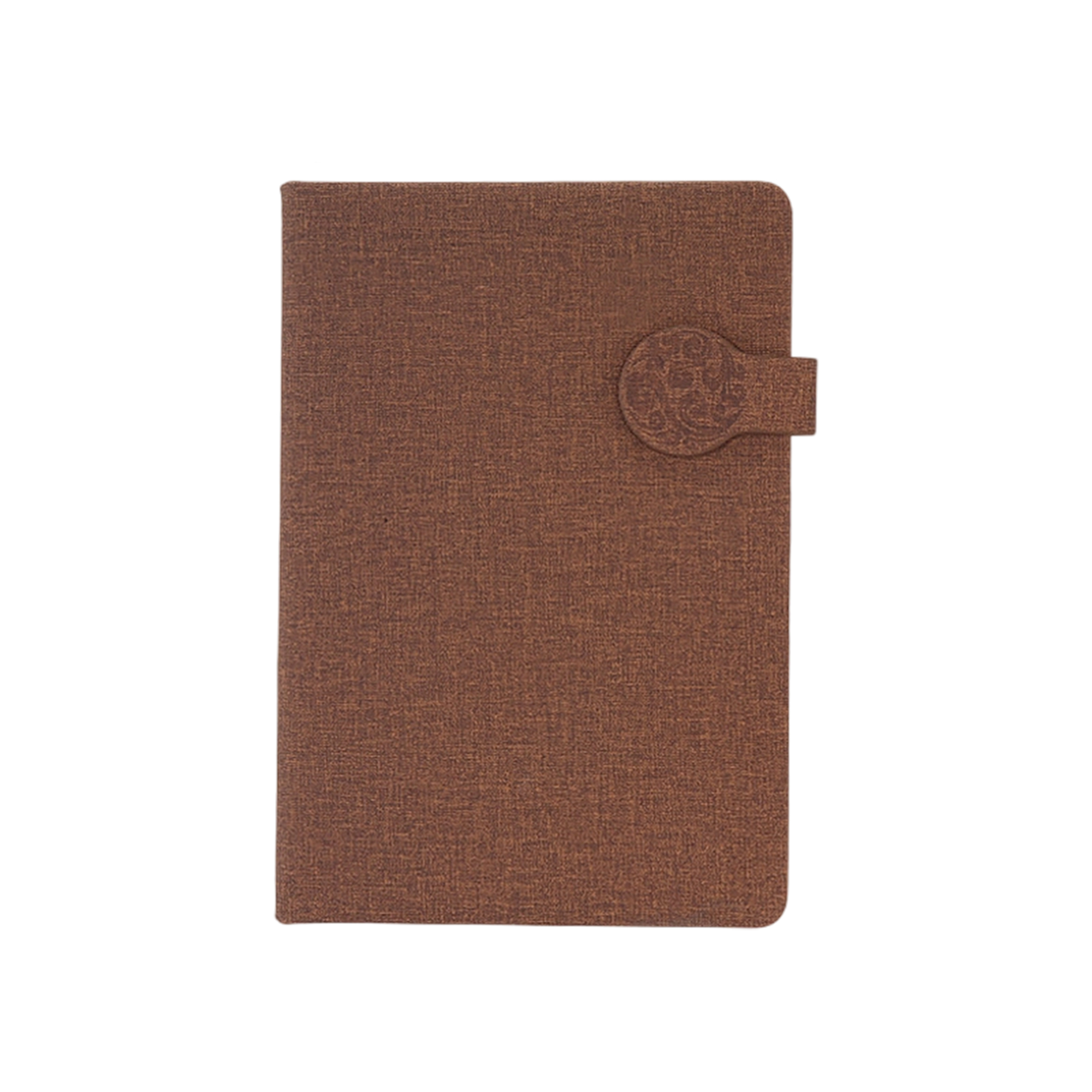 PU Leather Magnetic Closure Journal With Ribbon Bookmark 8.3" x 6.2" 7
