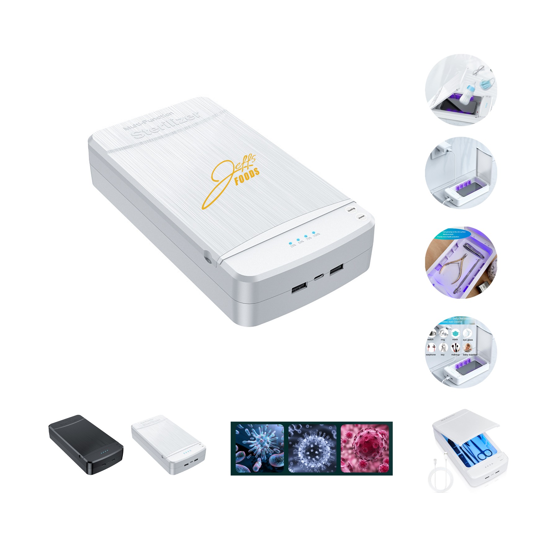 Portable USB Sanitizer Box
