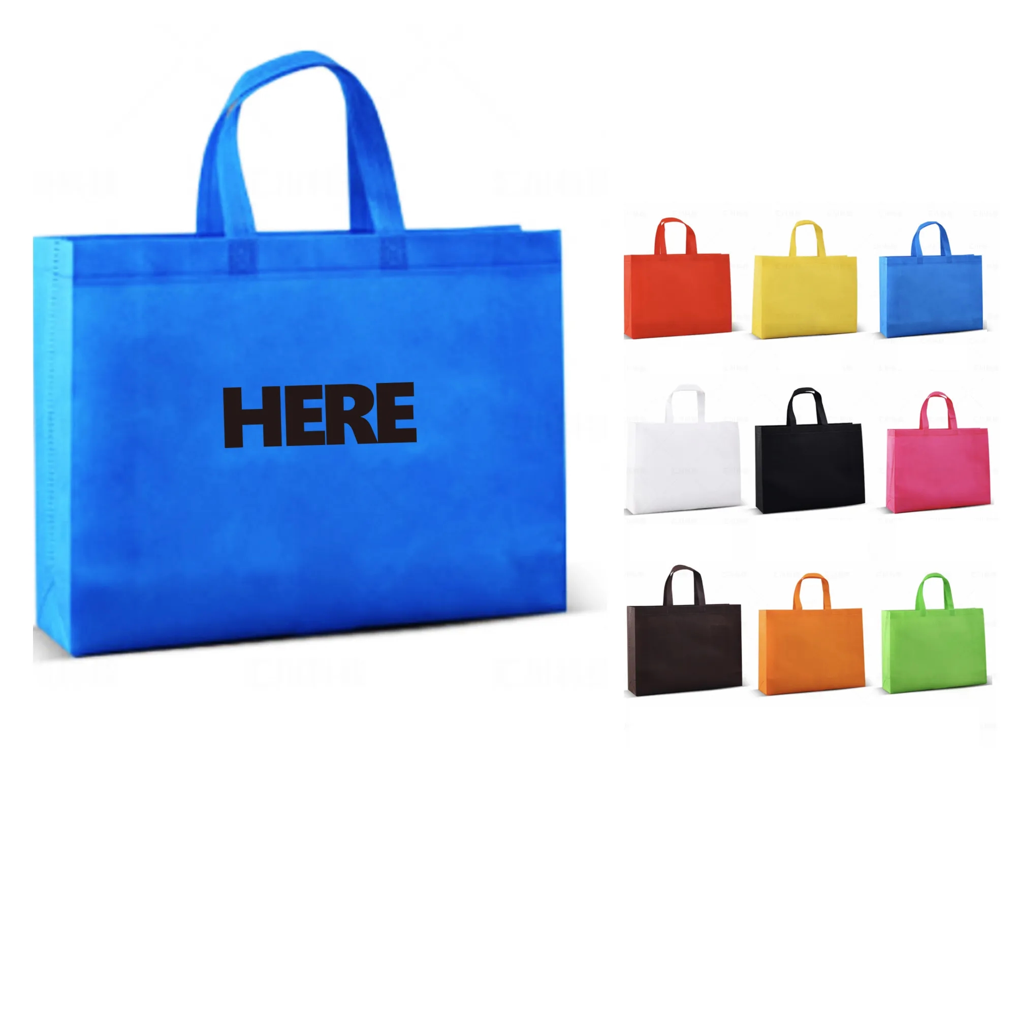 Popular Non Woven Tote Bag MOQ 10pcs 3