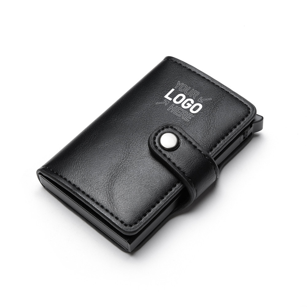 Front Pocket Minimalist Leather Slim Wallet RFID BlockingFro 7