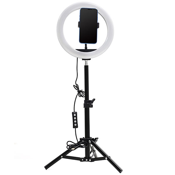 38cm height Desktop 26cm Ring Light for YouTube Video 7