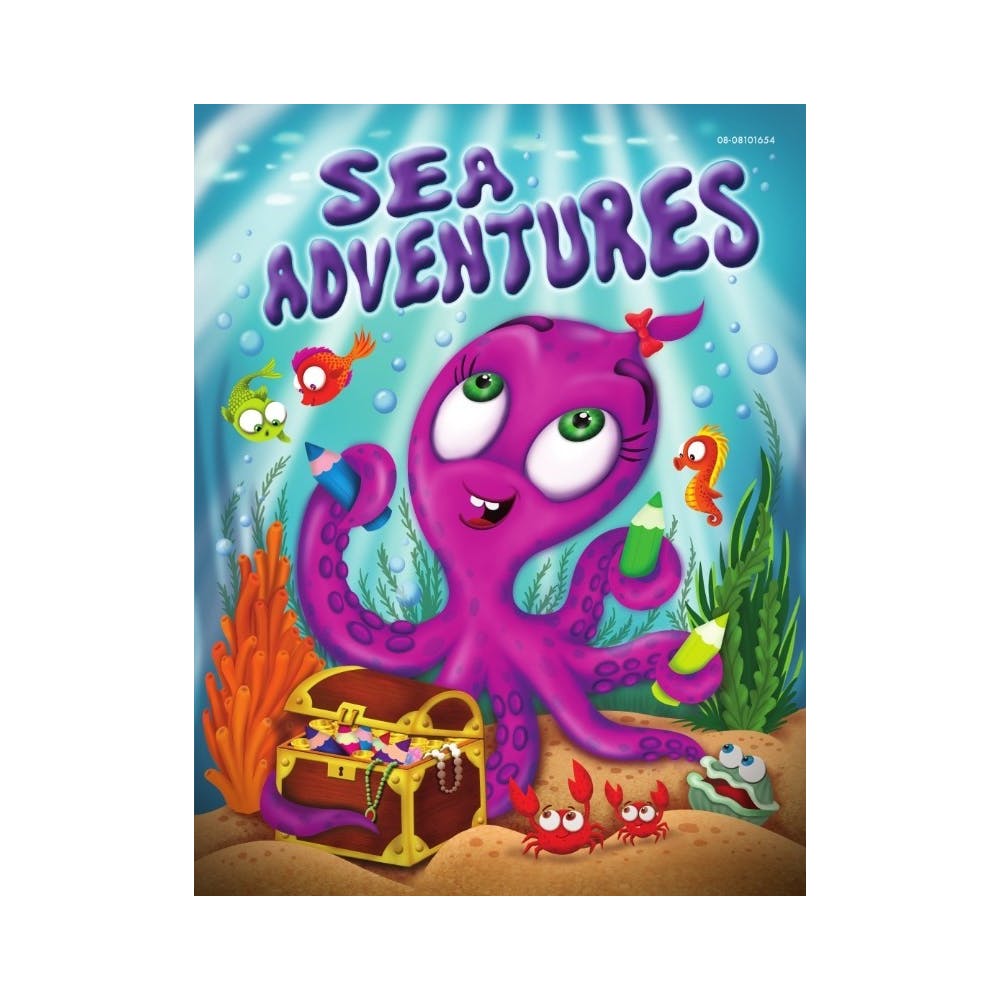 Sea Adventures Coloring Books - Sea Animals 64 Pages 2