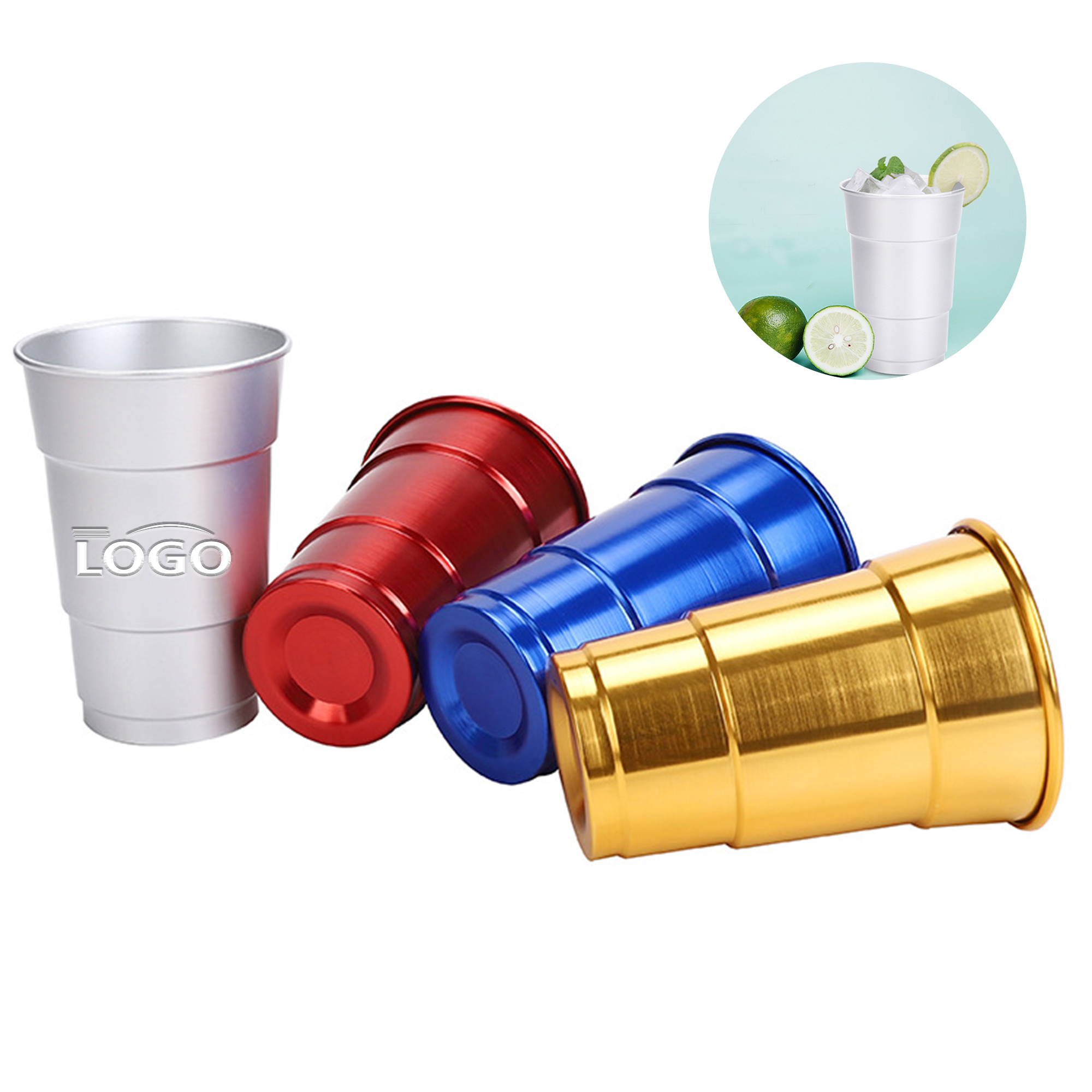 Customizable Outdoor Camping Cup in Aluminum 3