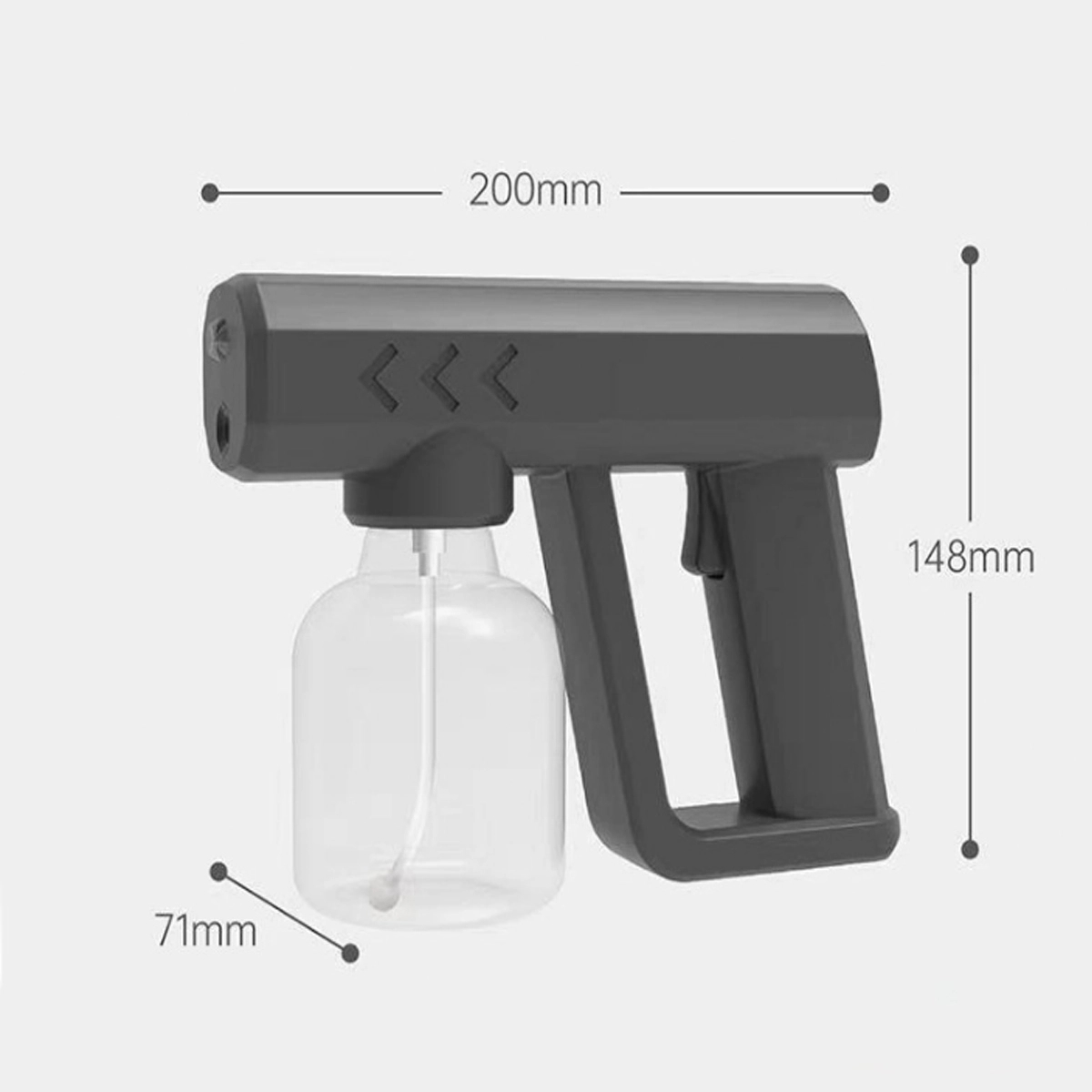 USB Charging WirelessGun SteamGun Electric Sprayer FoggerGun 4