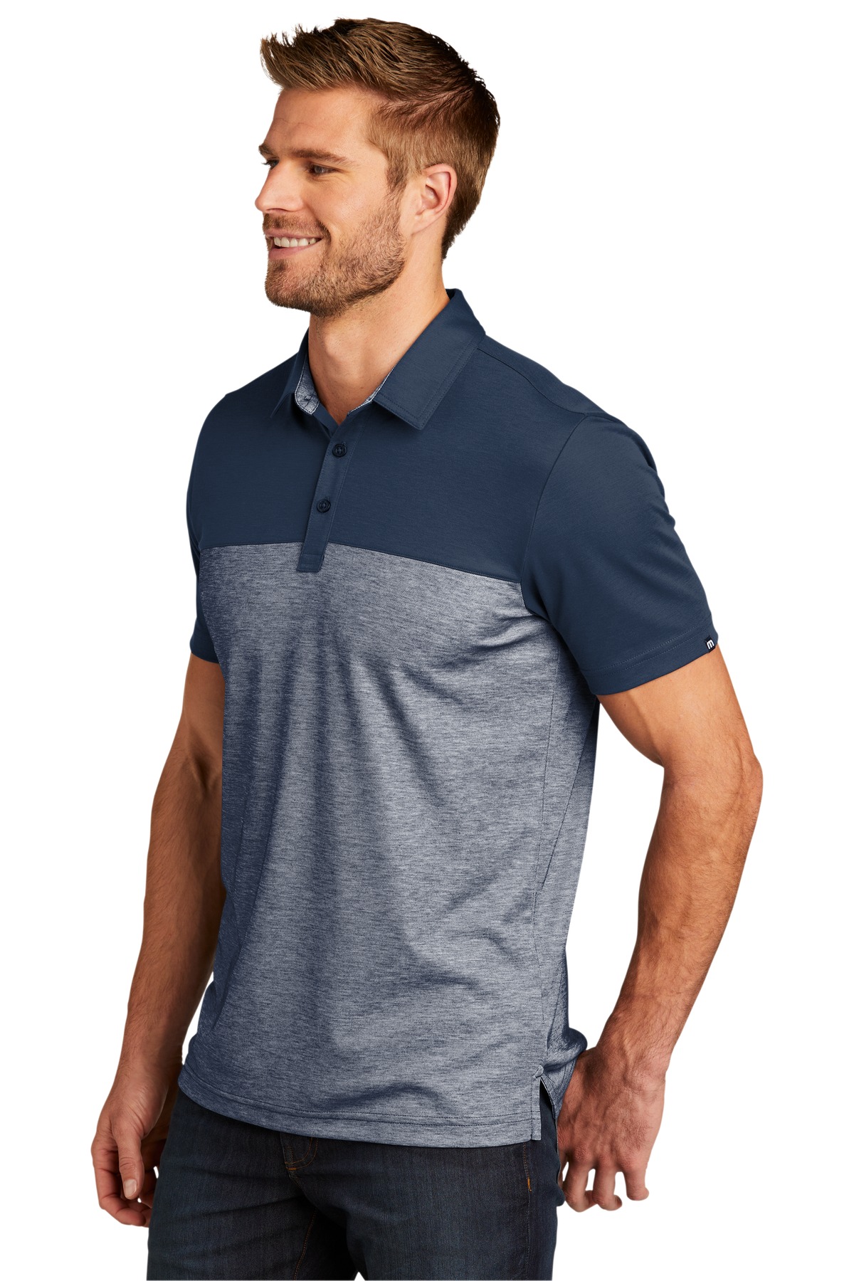 TravisMathew Oceanside Blocked Polo. TM1MU414 24