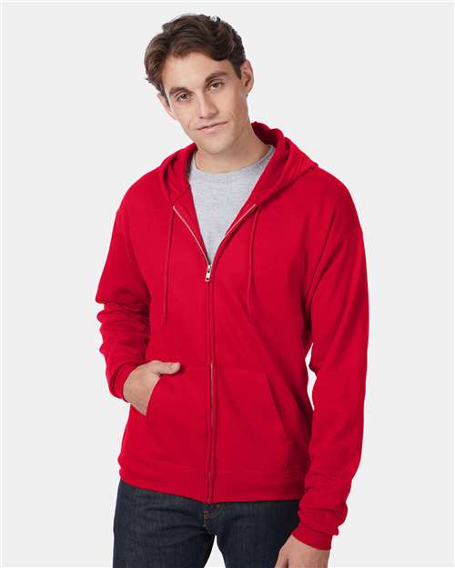 Unisex EcoSmart® Full-Zip Hooded Sweatshirt - P180 31