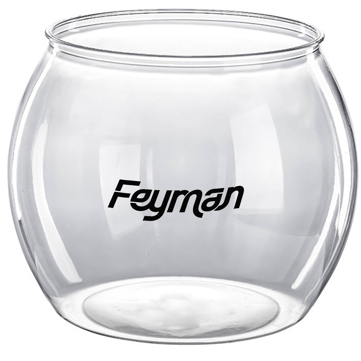Clear Round PET Plastic Fish Tank 7
