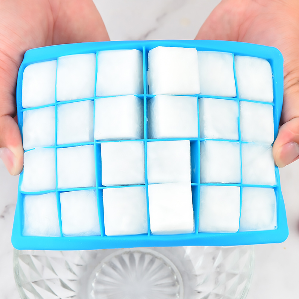 Square Silicone Ice Tray 24 Grid 3
