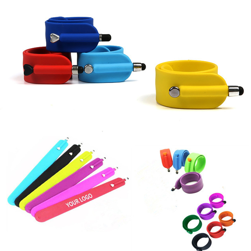 Silicone Slap Bracelet with Touch Screen Pen 1