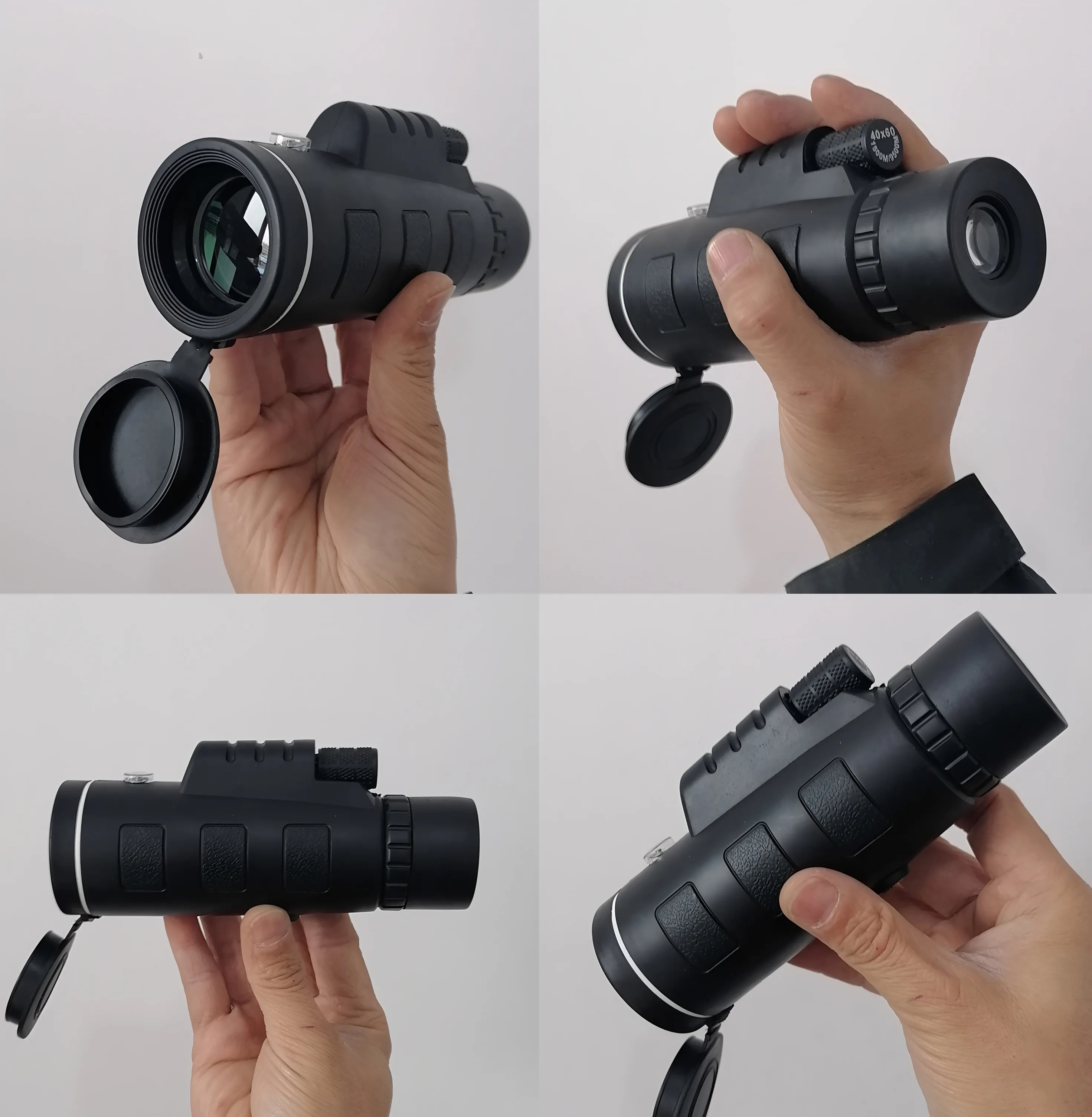 40x60 High Power Monocular Telescope for Hunting Camping with Smartphone Adapter 3