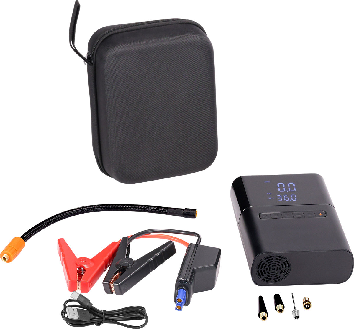 100W Jump Starter/Tire Inflator 8