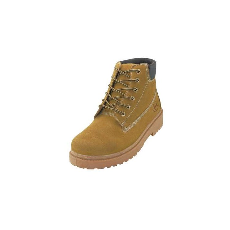 Men's 6" Suede Work Boots Beige 7-12 2