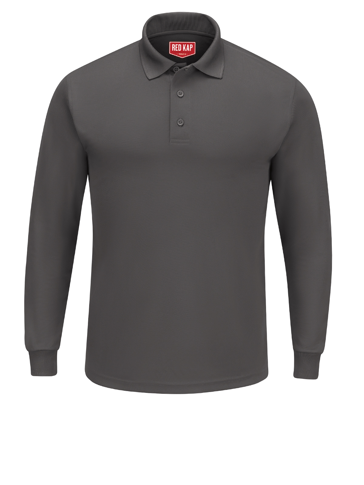 Red Kap Shirts - Men's Long Sleeve Solid Performance Polo 4