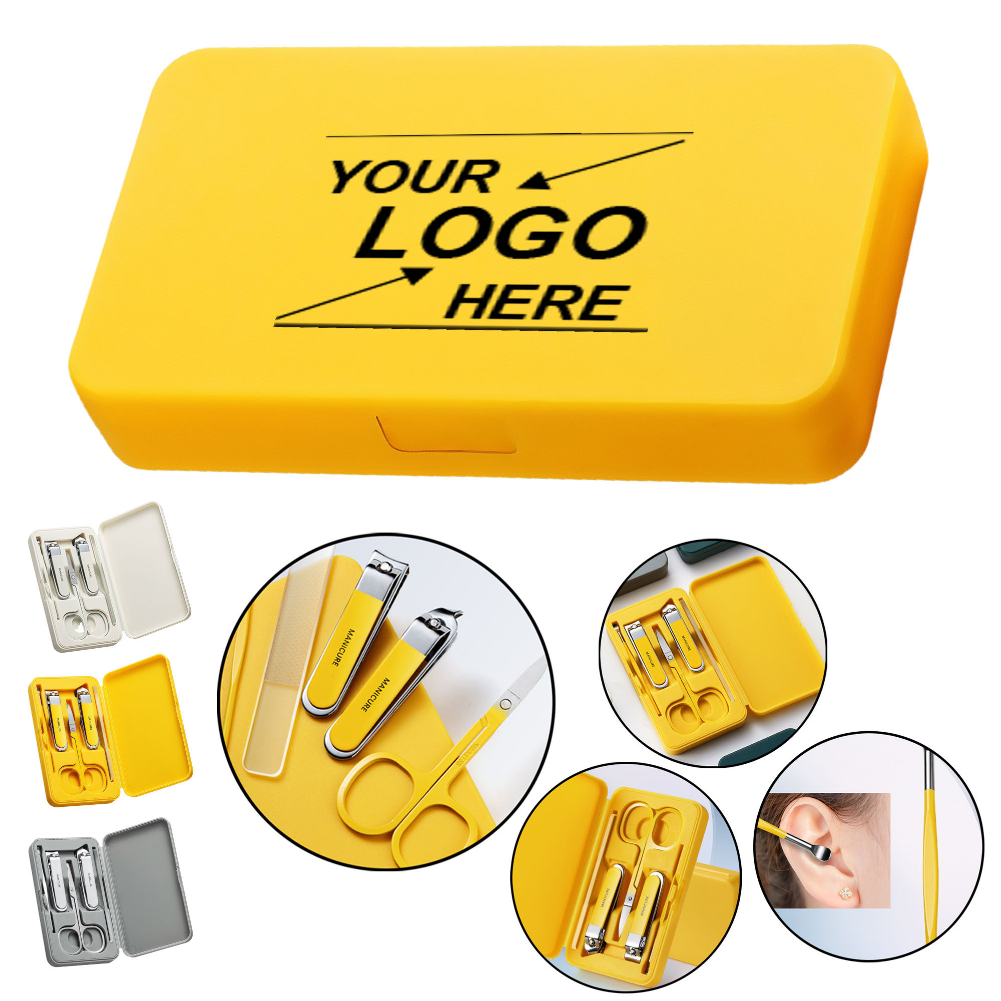 5-Piece Nail Clipper Set with Nail File 1