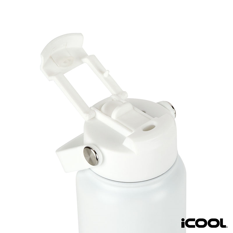 iCOOL® Glenwood 35 oz. Double Wall, Recycled Stainless Steel Water Bottle 28