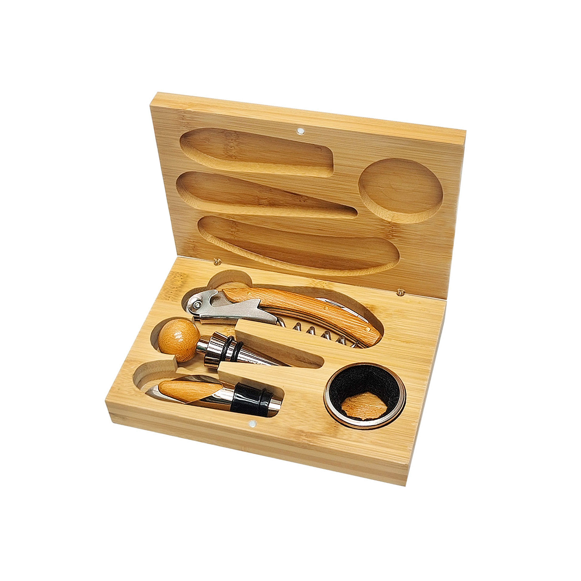 Wine Barrel 5-Piece Wine Tool Set 2