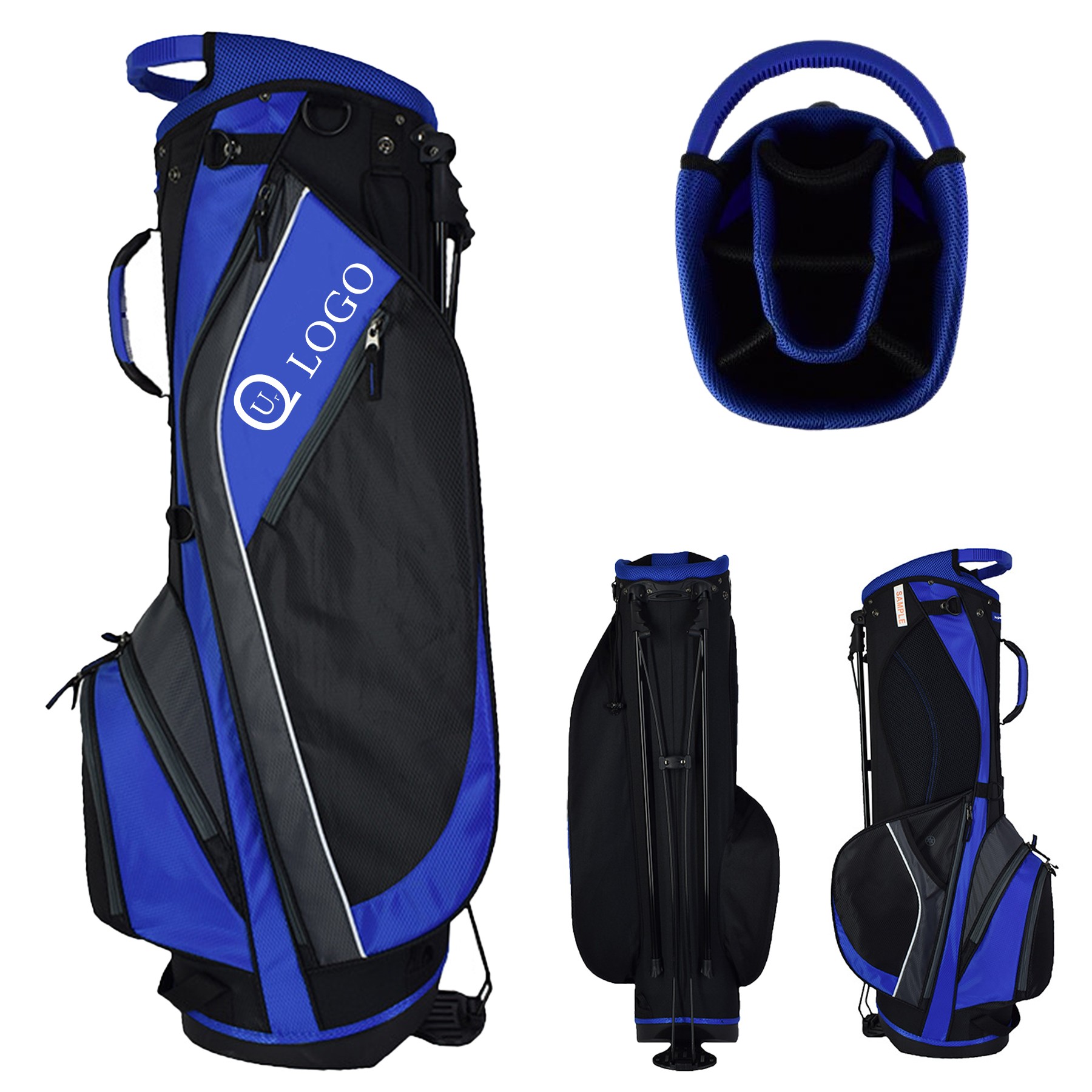 16.14X8.26X35.03 Inch Polyyester Waterproof Golf Bag