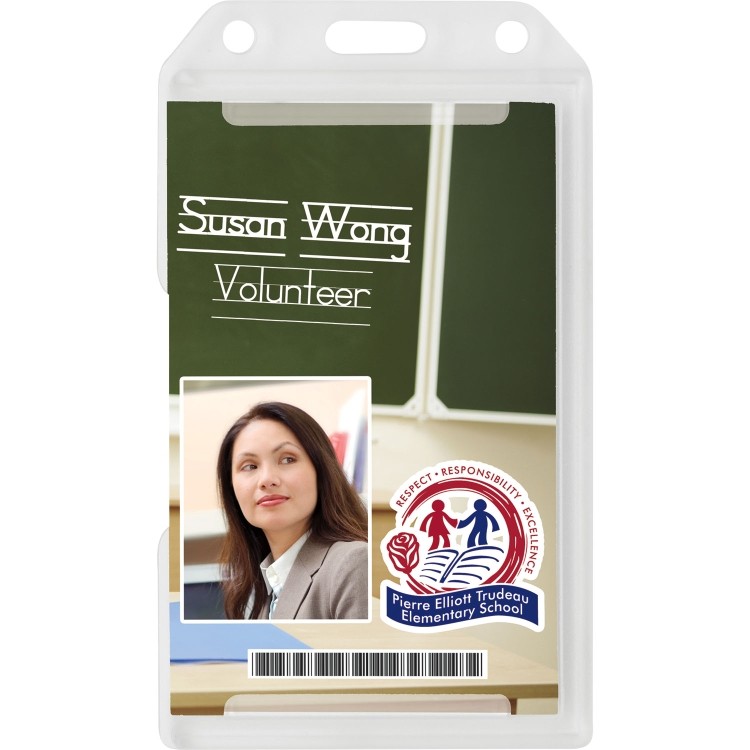 Plastic Dual Side ID Holder 2