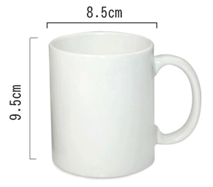 11oz Blank Ceramic Classic Drinking Cup Mug 6