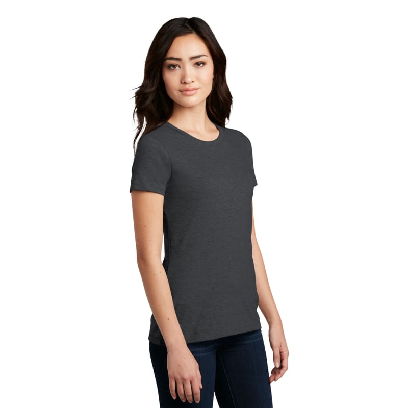 District Women's Perfect Blend CVC Tee. 8