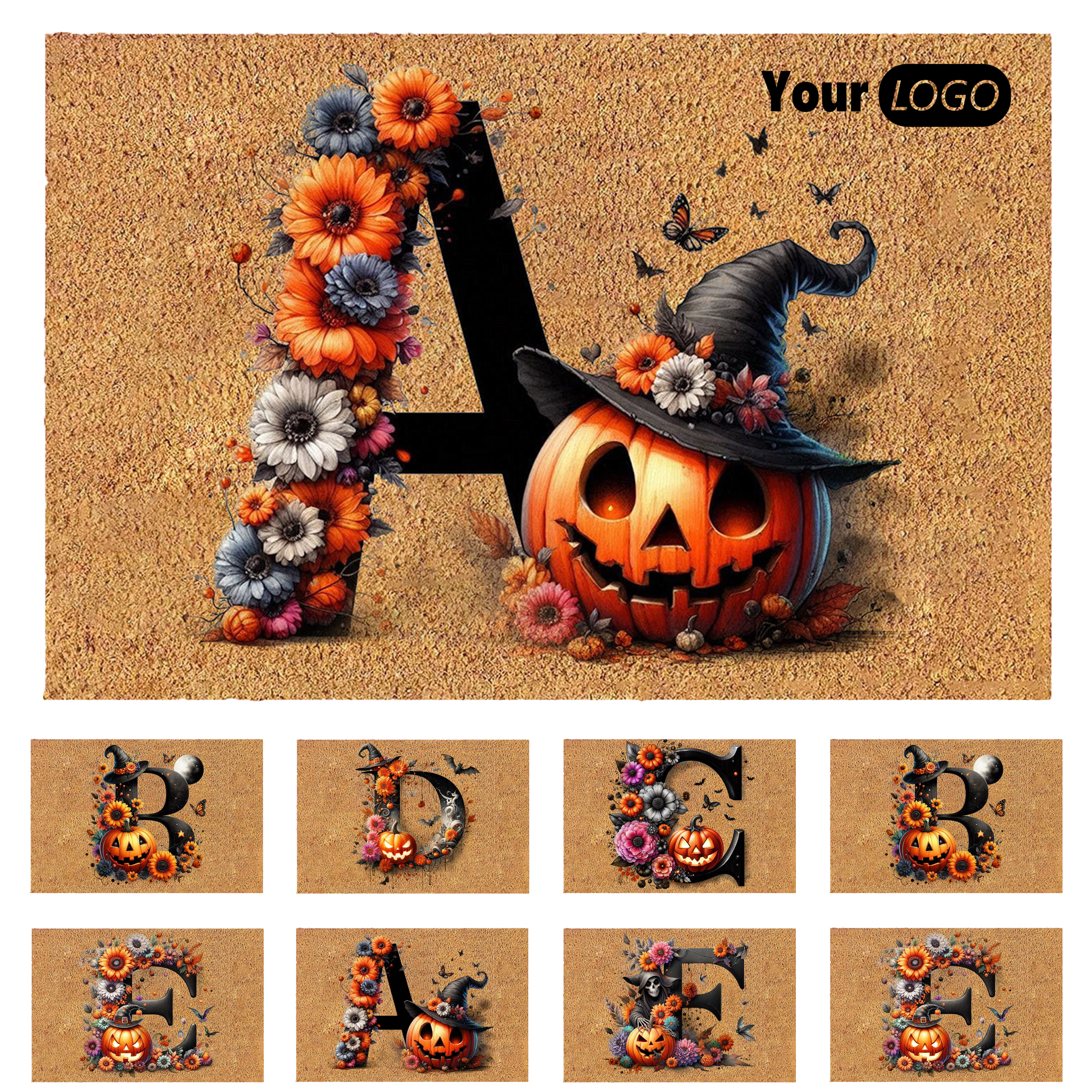 Polypropylene Weather-Resistant Flocked Faux Coco Mat For A Clean Welcome 1