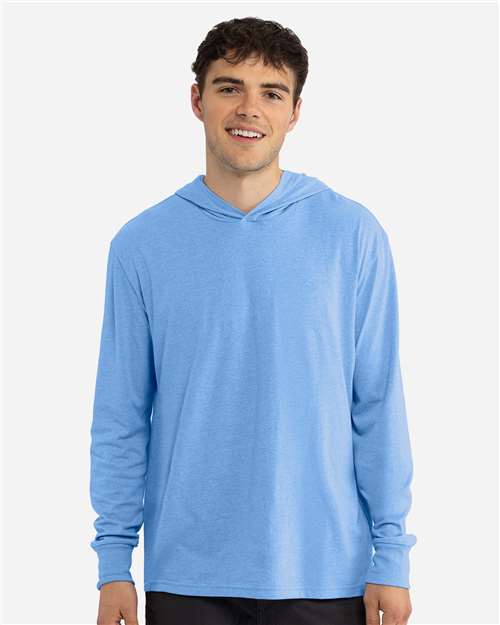 Unisex CVC Hoodie Long Sleeve T-Shirt - 6221 46
