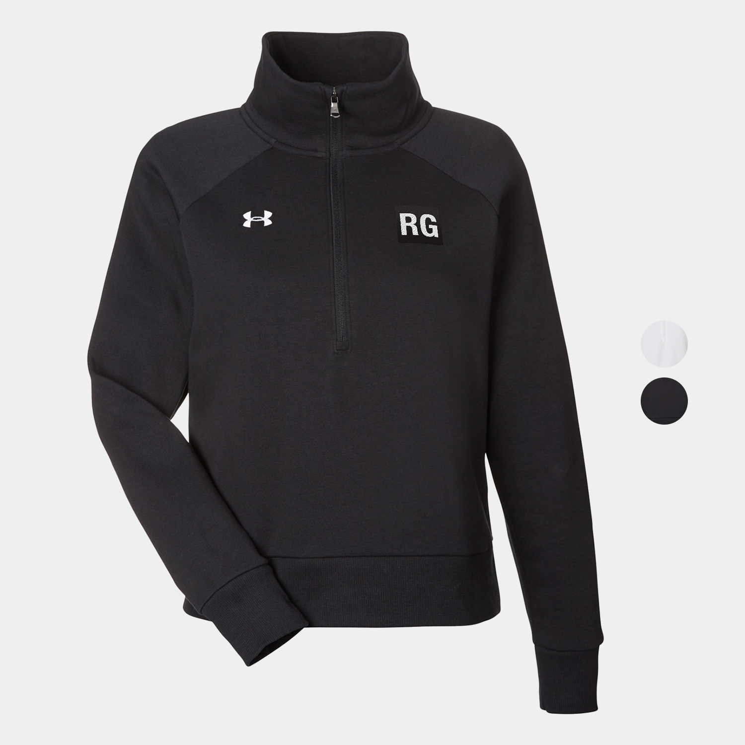 Under Armour Ladies' Rival Fleece Quarter-Zip 4