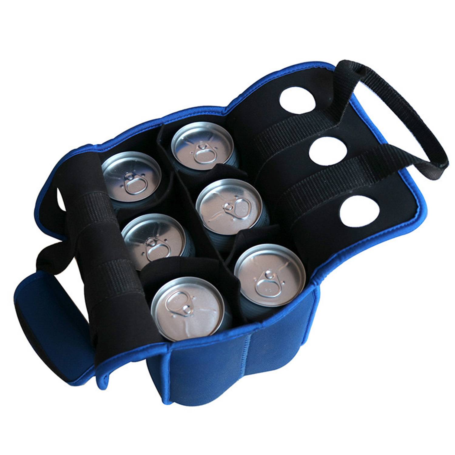 Neoprene six-pack drink insulated bag 1