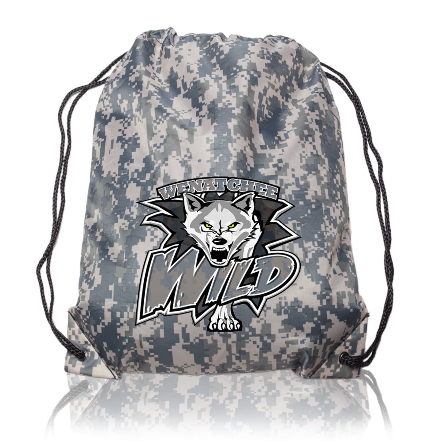 Traditional Bags Drawstring polyester backpack 3