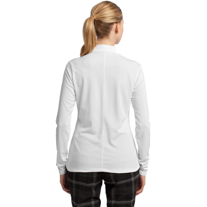 Nike Ladies Long Sleeve Dri-FIT Stretch Tech Polo. 2