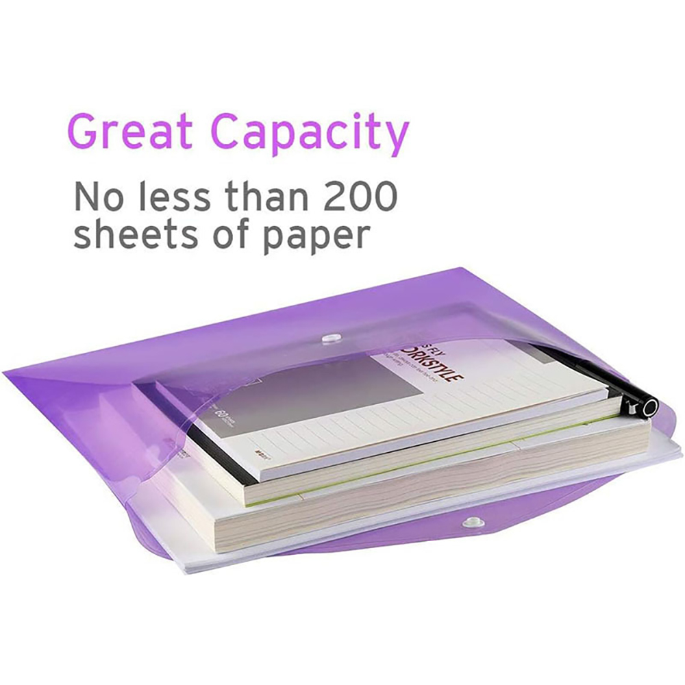 Snap Label File Bag 3