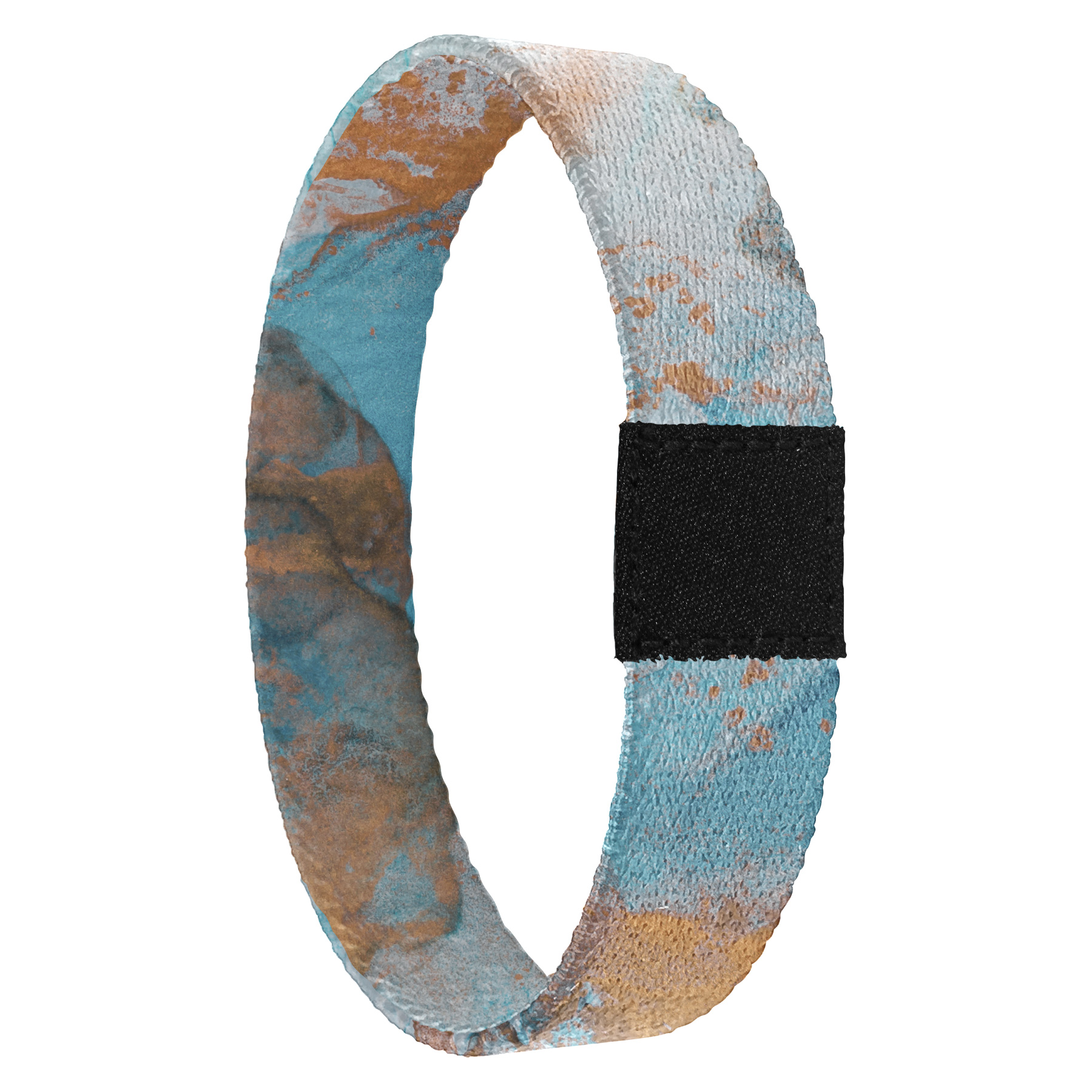 Completely Custom 5/8'' Sublimation Elastic Polyester Wristband With Woven Label 12