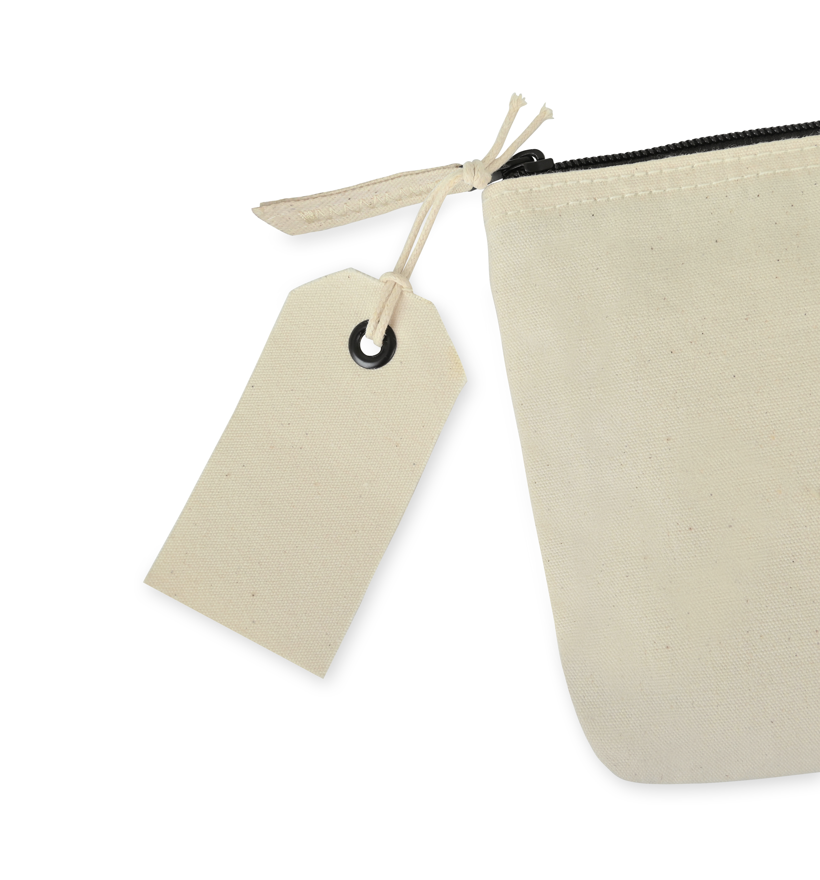 Avery Cotton Zippered Pouch 4