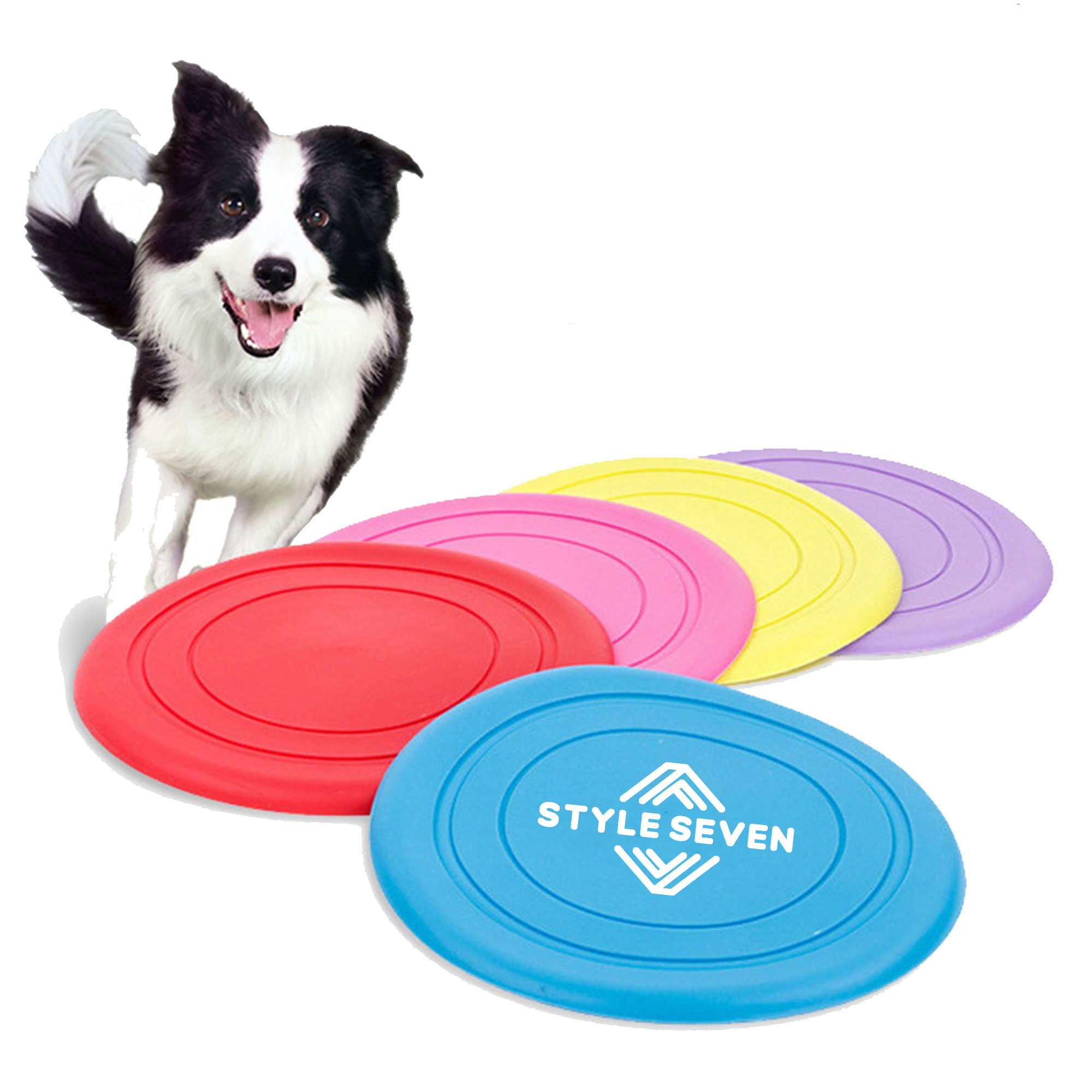 Dog Silicone Flying Disc Toy 1