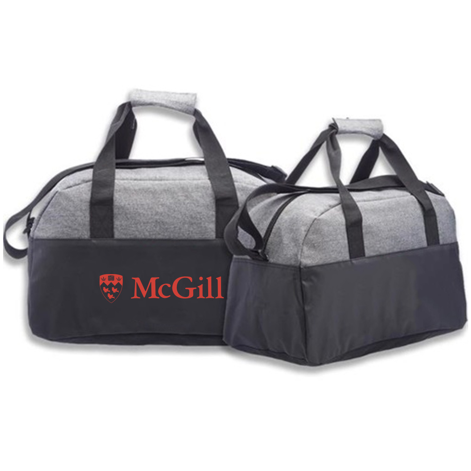 Two-tone classic Duffel Bag w/ Shoulder Strap 2