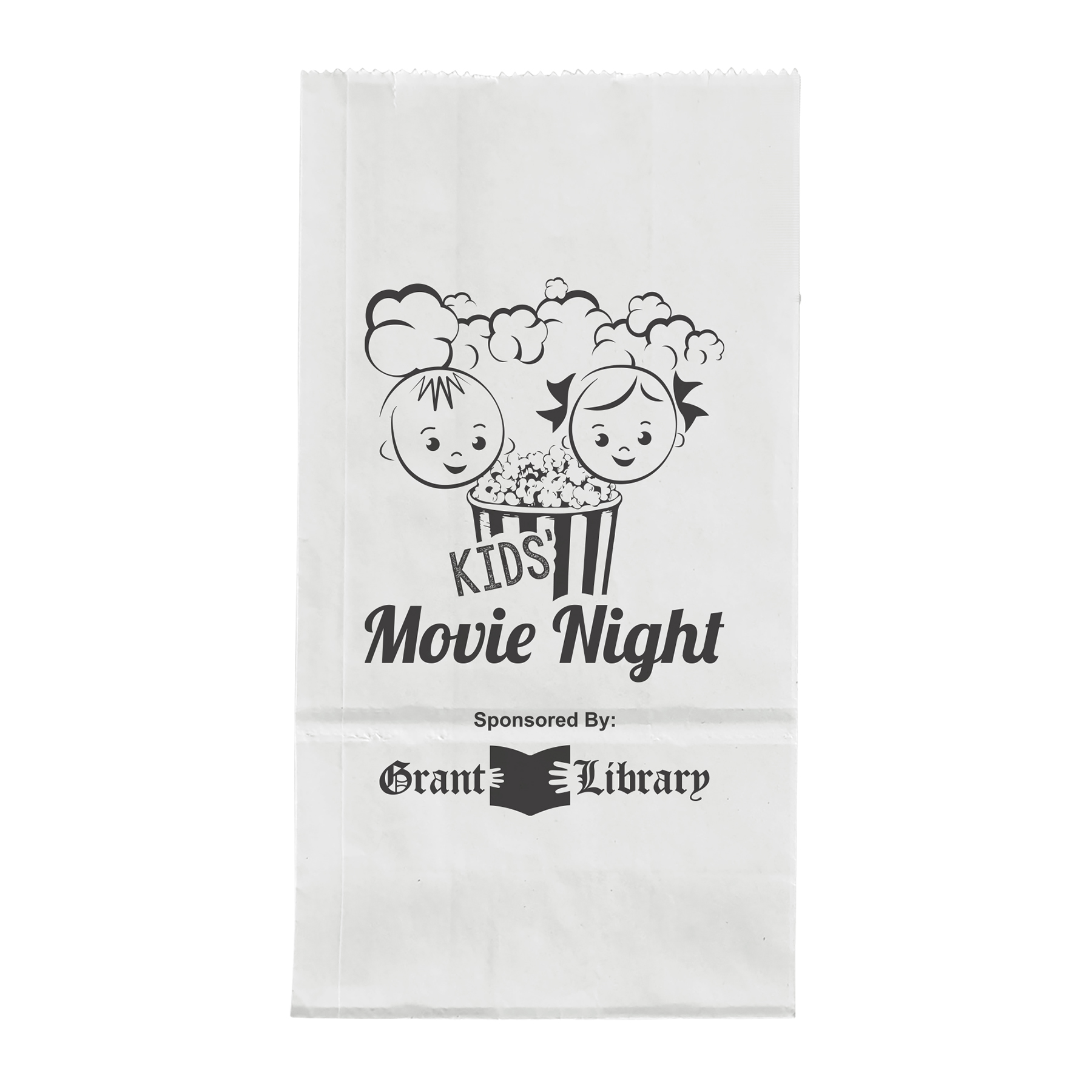 2# Popcorn Bag - Flexo Ink Print 8