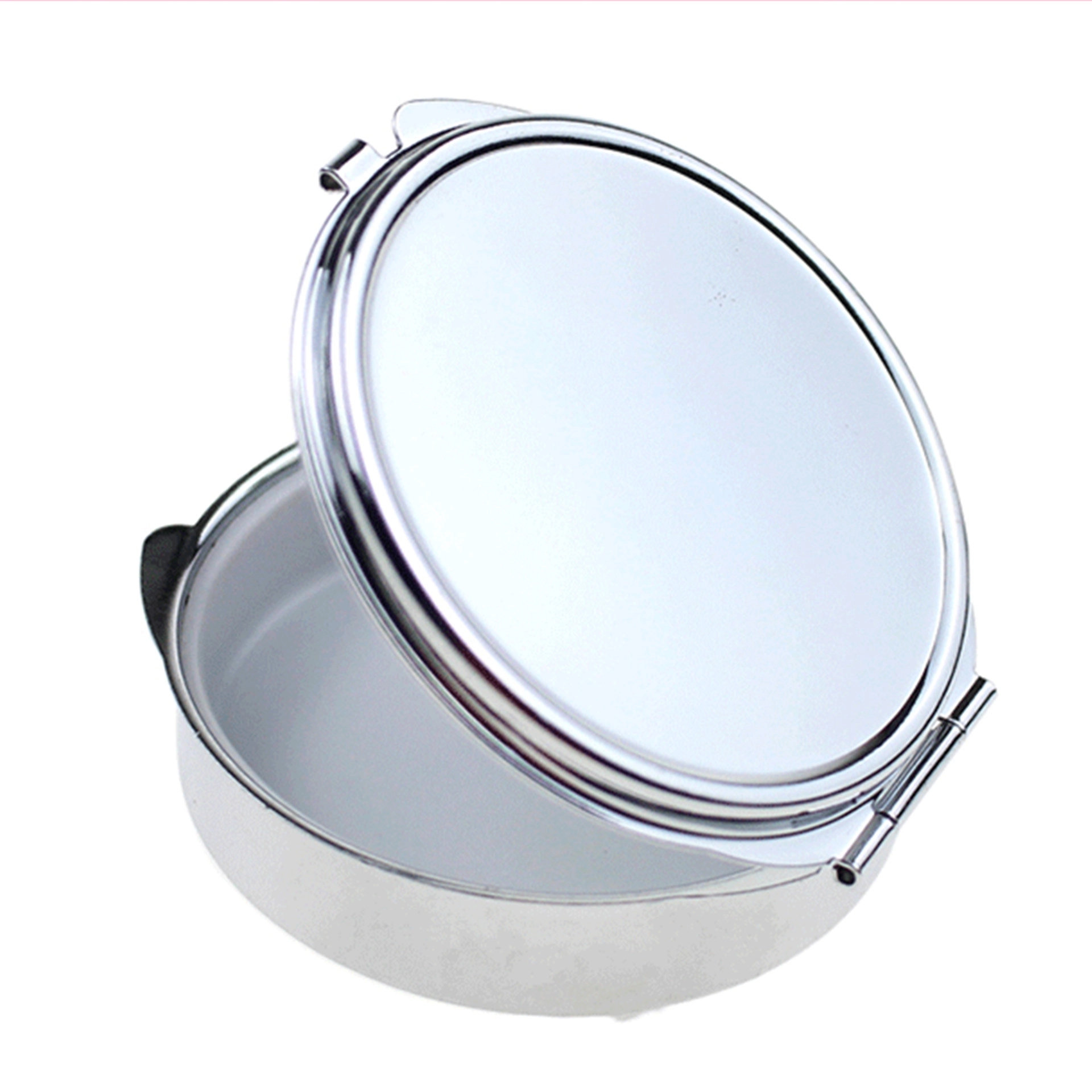 Portable Mini Silver Medicine Drug Holder Container 2