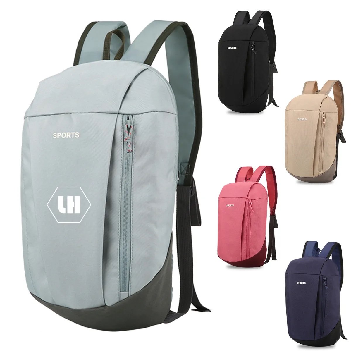 Lightweight Travel Backpack Basic Schoolbag 2