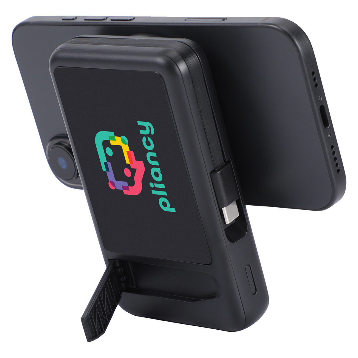 Imperial 10000mAh Light-Up Power Bank with Magnetic Wireless Charger, Watch Charger, Stand & Cable 9