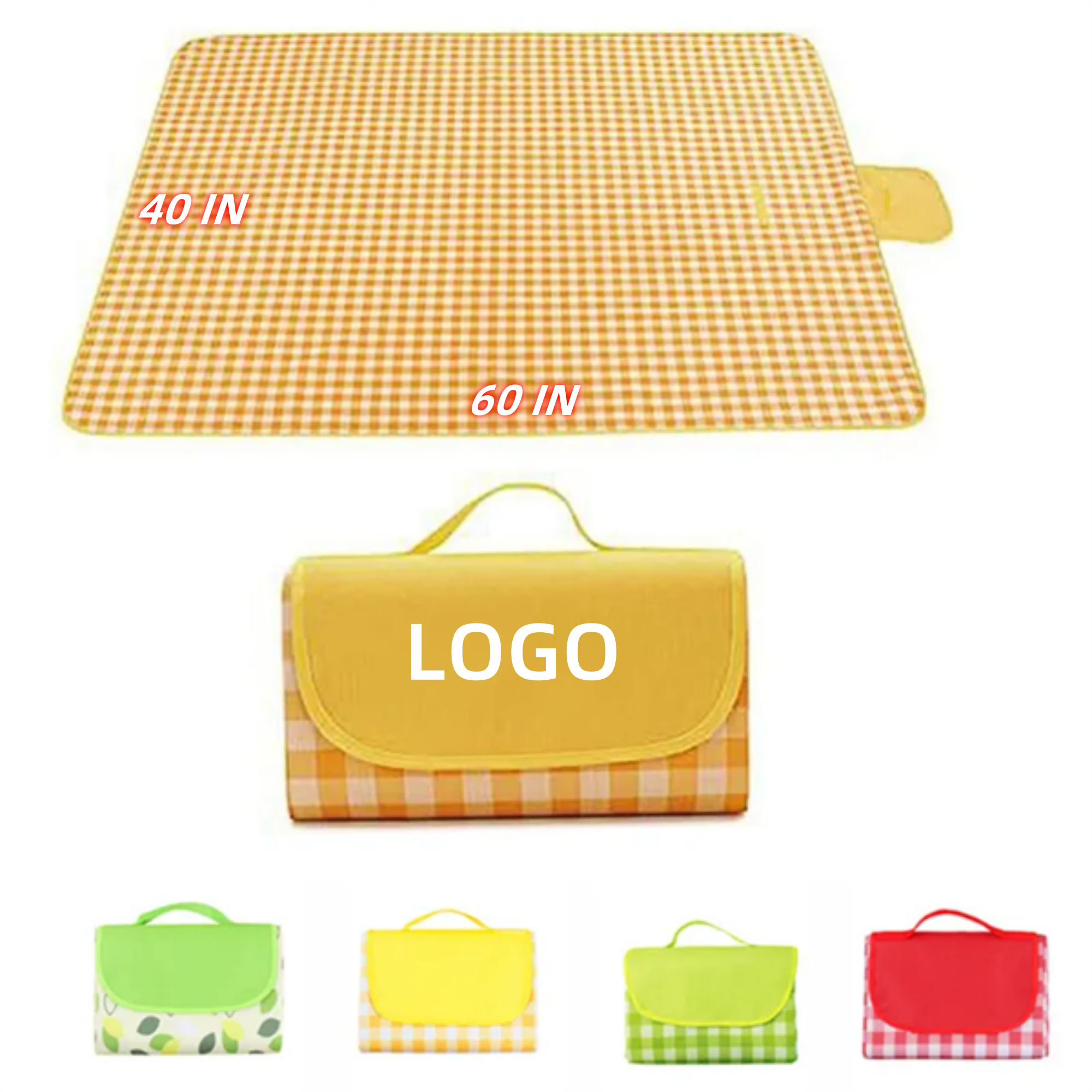 Full color printable Oxford cloth outdoor picnic mat 1