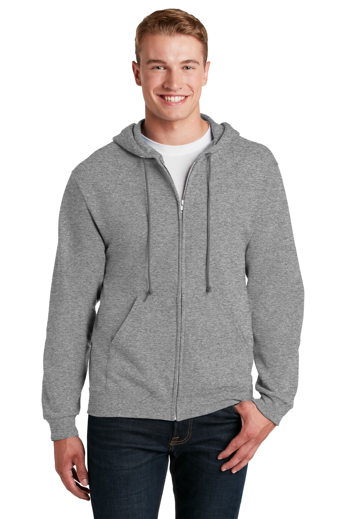 Jerzees® NuBlend Full-Zip Hooded Sweatshirt 18