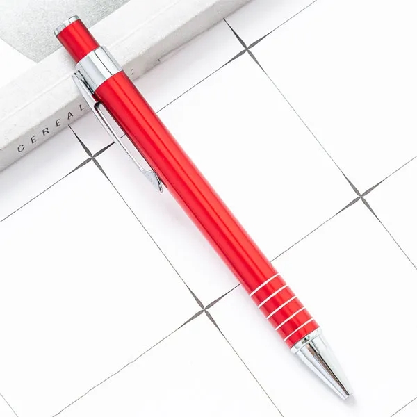 Engraved Aluminium Click Ballpoint Pen 3