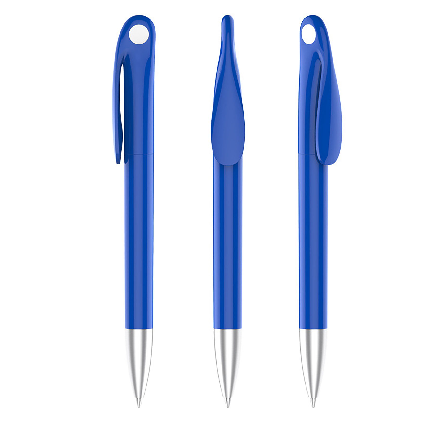 Retractable Ballpoint Pen Plastic Twist Pens 7
