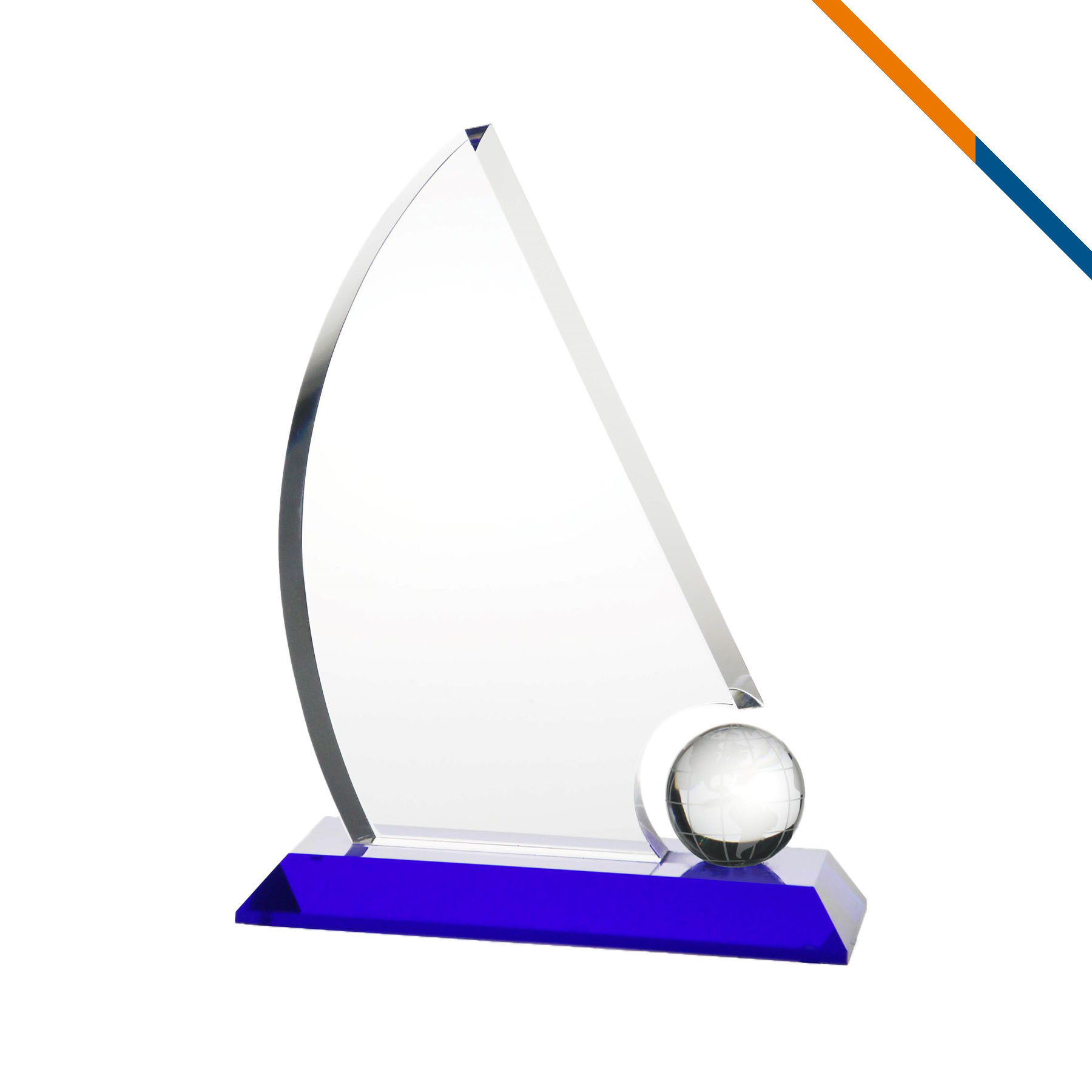 Gemiy Sailing Crystal Award 3