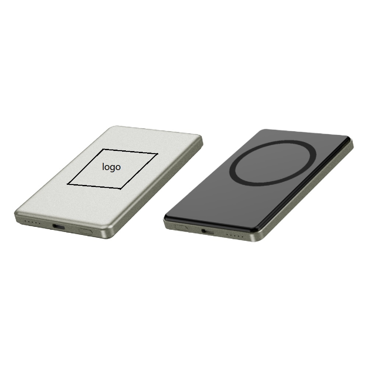 Fast Charging Magnetic Wireless Power Bank - 5000 mAh 1