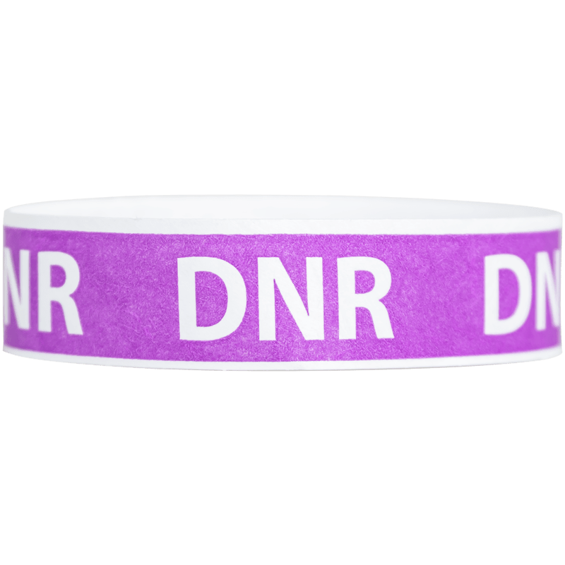 Medical Alert Tyvek Wristbands 3