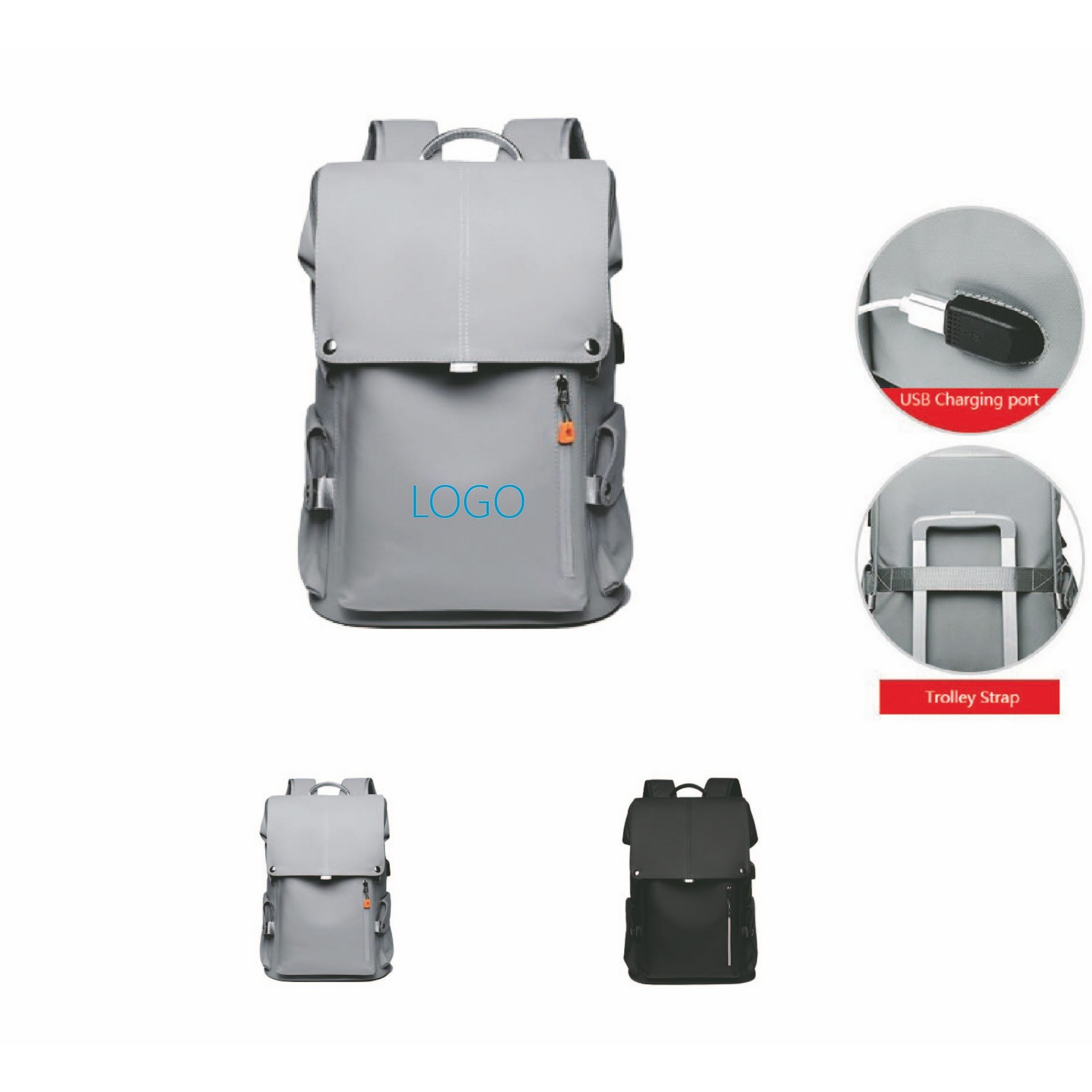 Oxford Cloth Backpack