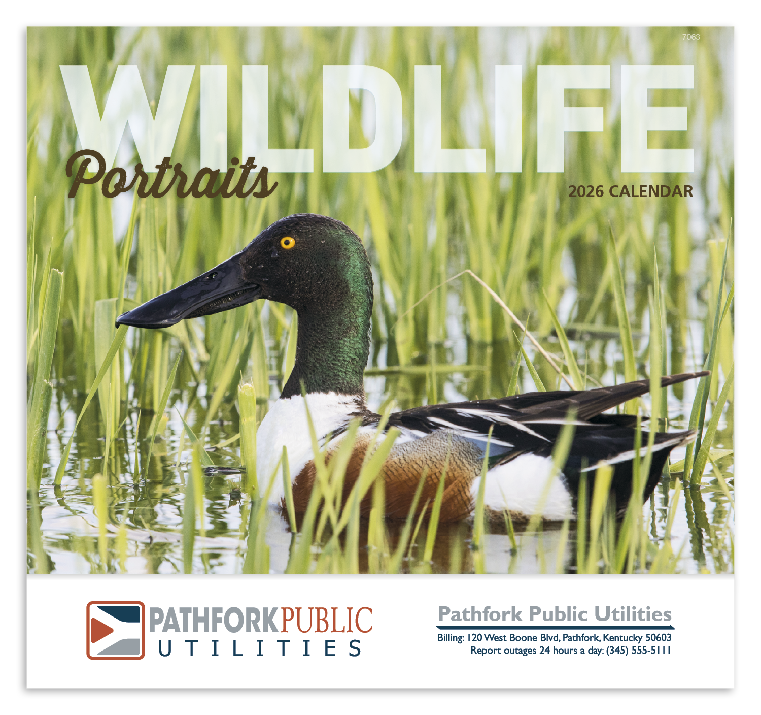 Good Value™ Wildlife Portraits - Stapled Calendar 7