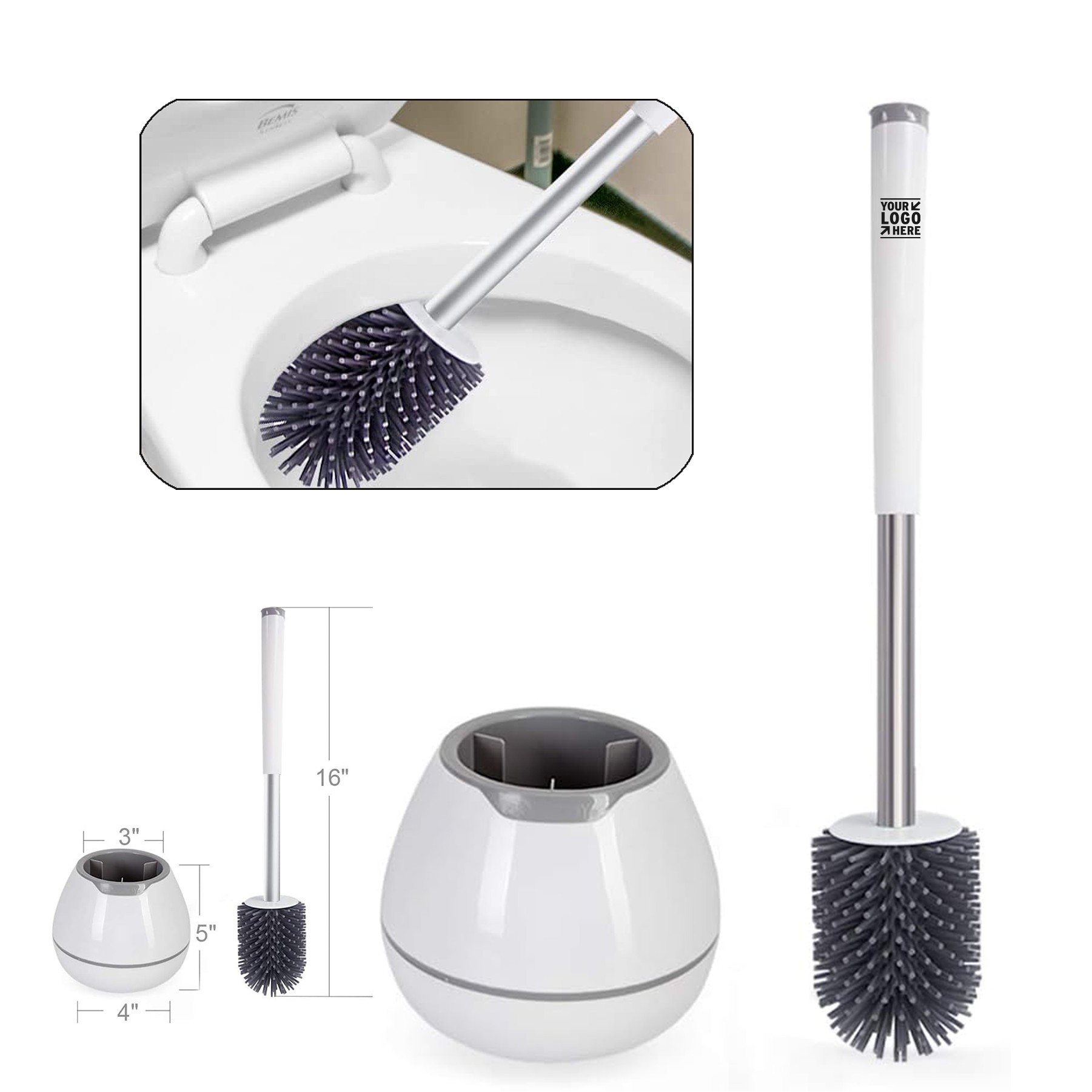 Toilet Brush Set 3