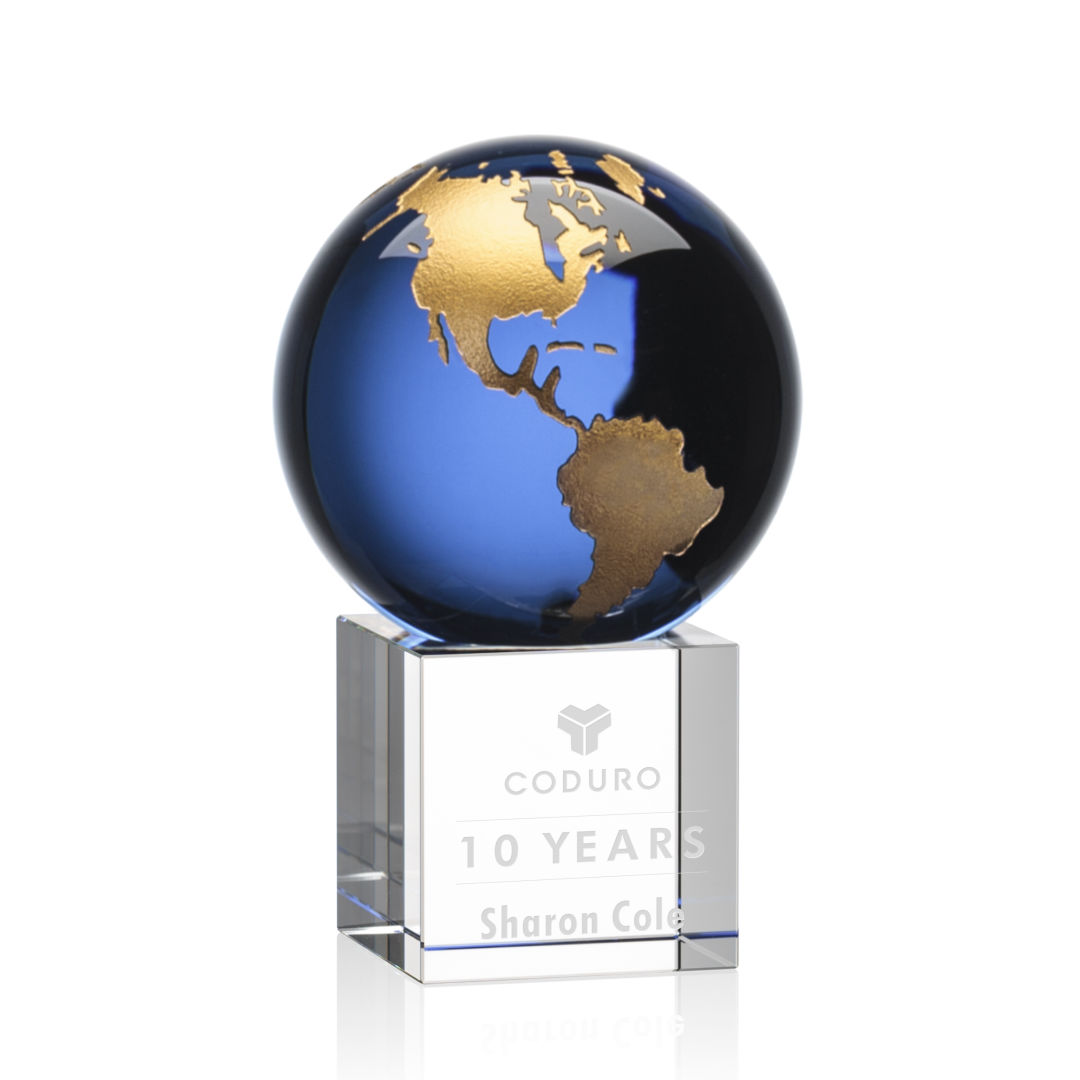 Haywood Globe Award - Blue/Gold 2